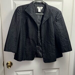 Coldwater Creek Textured Black Blazer‎